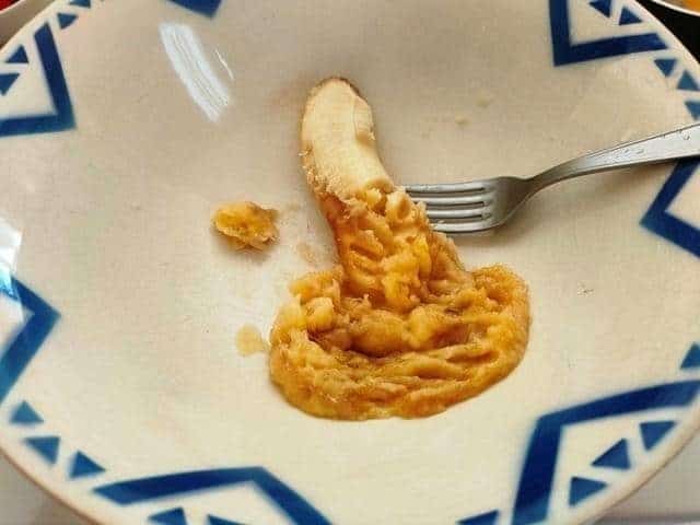 Чизкейк с бананом