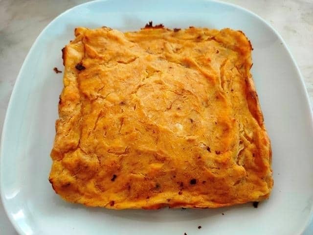 Чизкейк с бананом