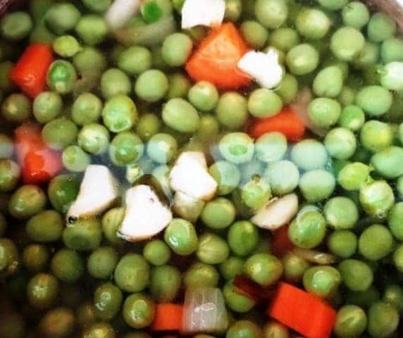 Зелёный горошек: простой рецепт
