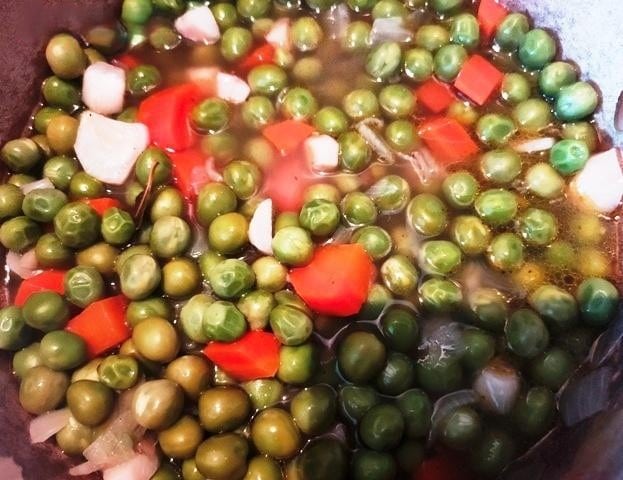 Зелёный горошек: простой рецепт