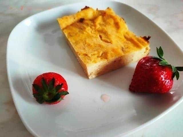 Чизкейк с бананом